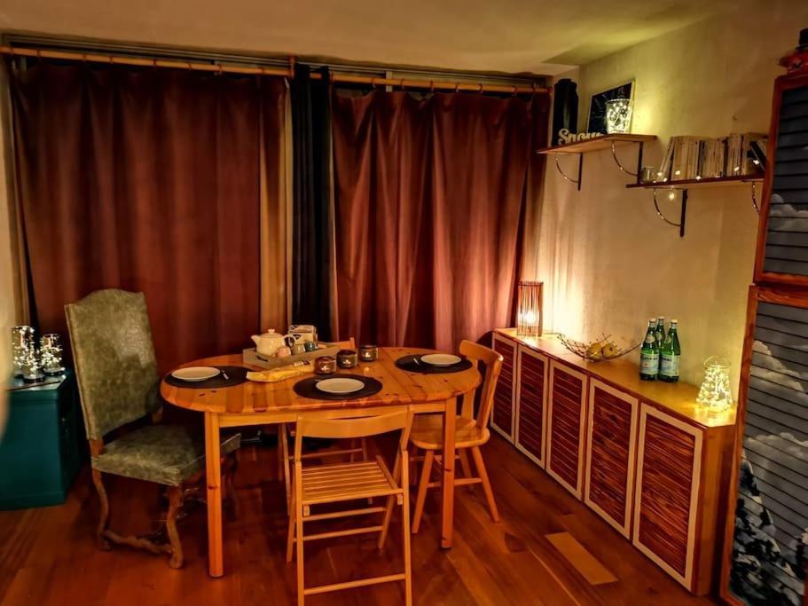 Cosy Apart, Ski Snow Surf, Foux D'Allos Avec Vue Exterior foto